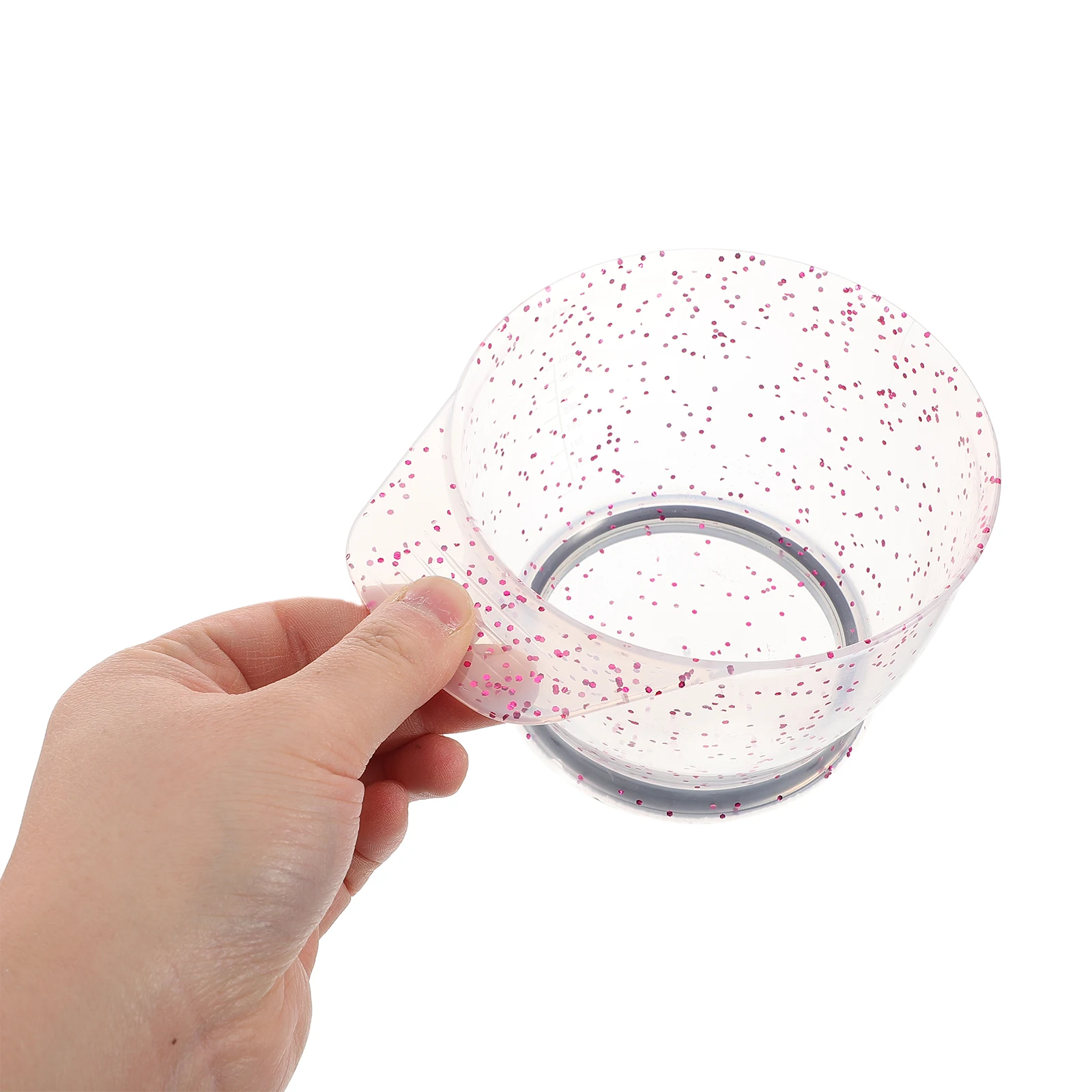 

Hair Dye Plastic Mixing Bowl Large Capacity for Salon Use Convenient Color Mixing Bowl Hair Dye Measuring Cup Salon Supplies
