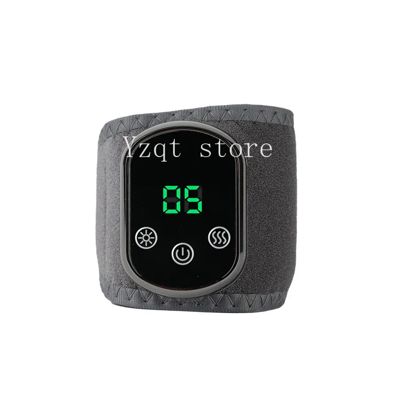 Electric heating wrist protection strap Hot compress USB vibration Hand massager Heating physiotherapy instrument Red light