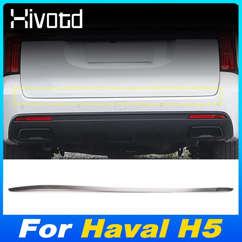 

Car Rear Trunk Tailgate Sticker Strip For Haval H5 Anti Collision Waterproof Protector Exterior Product Styling Accessories 2025