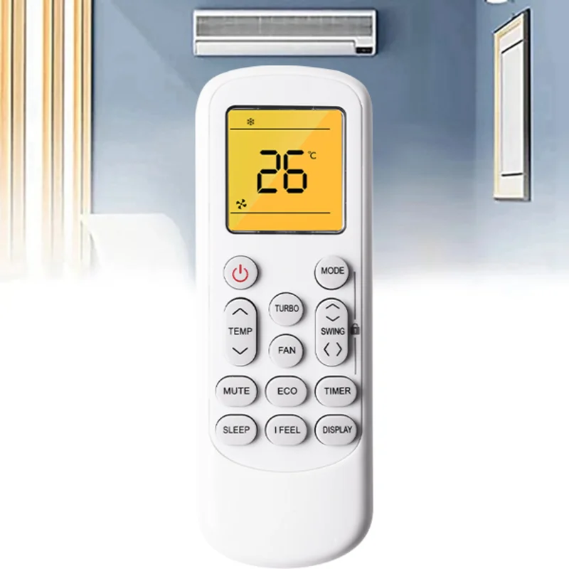 Control remoto universal para aire acondicionado A41Z para PIONEER con pantalla Fahrenheit y retroiluminación naranja