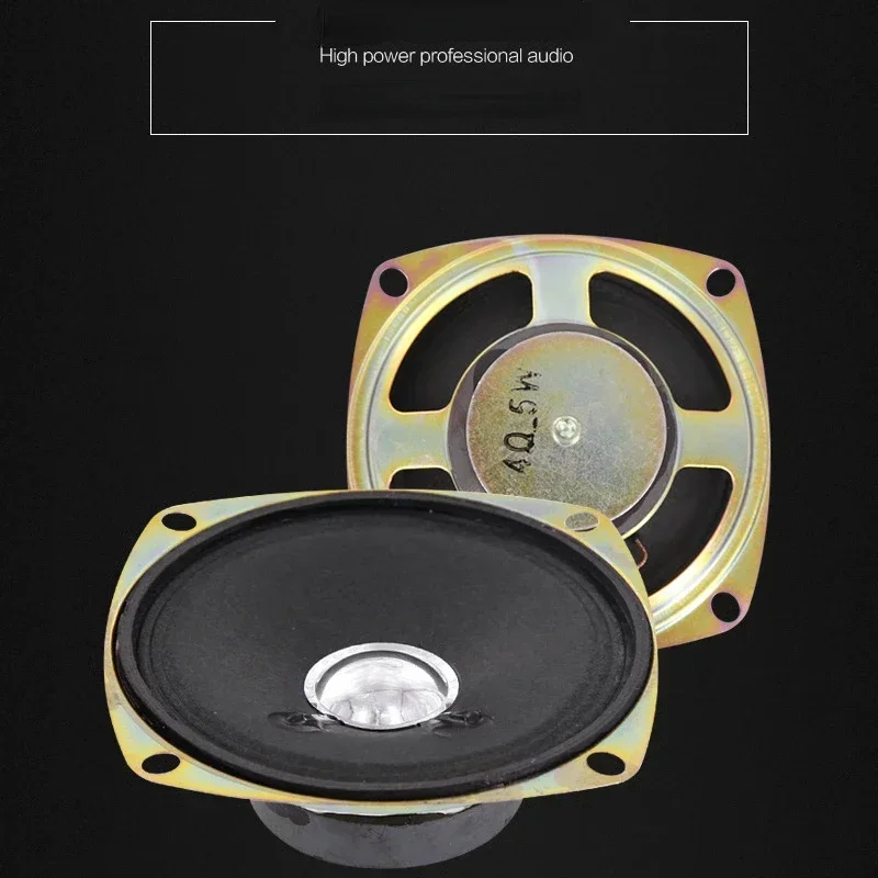 3-дюймовые полнодиапазонные портативные аудиоколонки, 4 Ом, 5 Вт, громкоговоритель, белый конус, мультимедийный динамик «сделай сам», BT, домашний кинотеатр, DVD