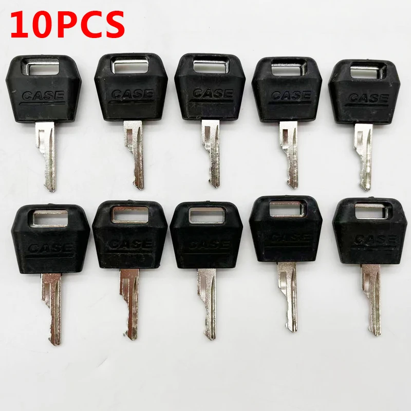 

10Pcs high quality ignition D250 key D250 accessories for case skid steer loader Case international tractor 1835c skid