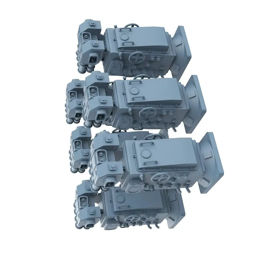 

Немецкий бисмарк, основная и вторичная артиллерия, пожарное командное оборудование Yao's Studio LYCG200340, детали для обновления модели 1/200