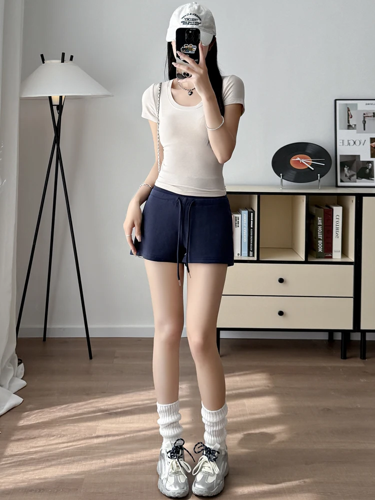 Woman Sport Shorts Women Elasticated Seamless Fitness Leggings Push Up Gym Yoga Run Training Tights Pants Sexy Short Trousers P