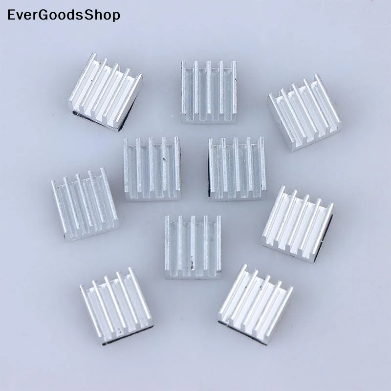 New 10pcs A4988 Stepper Driver Heat Sink Aluminum HeatSink Cooling Radiator 3D Printer Parts A4988 Dedicated Heatsink