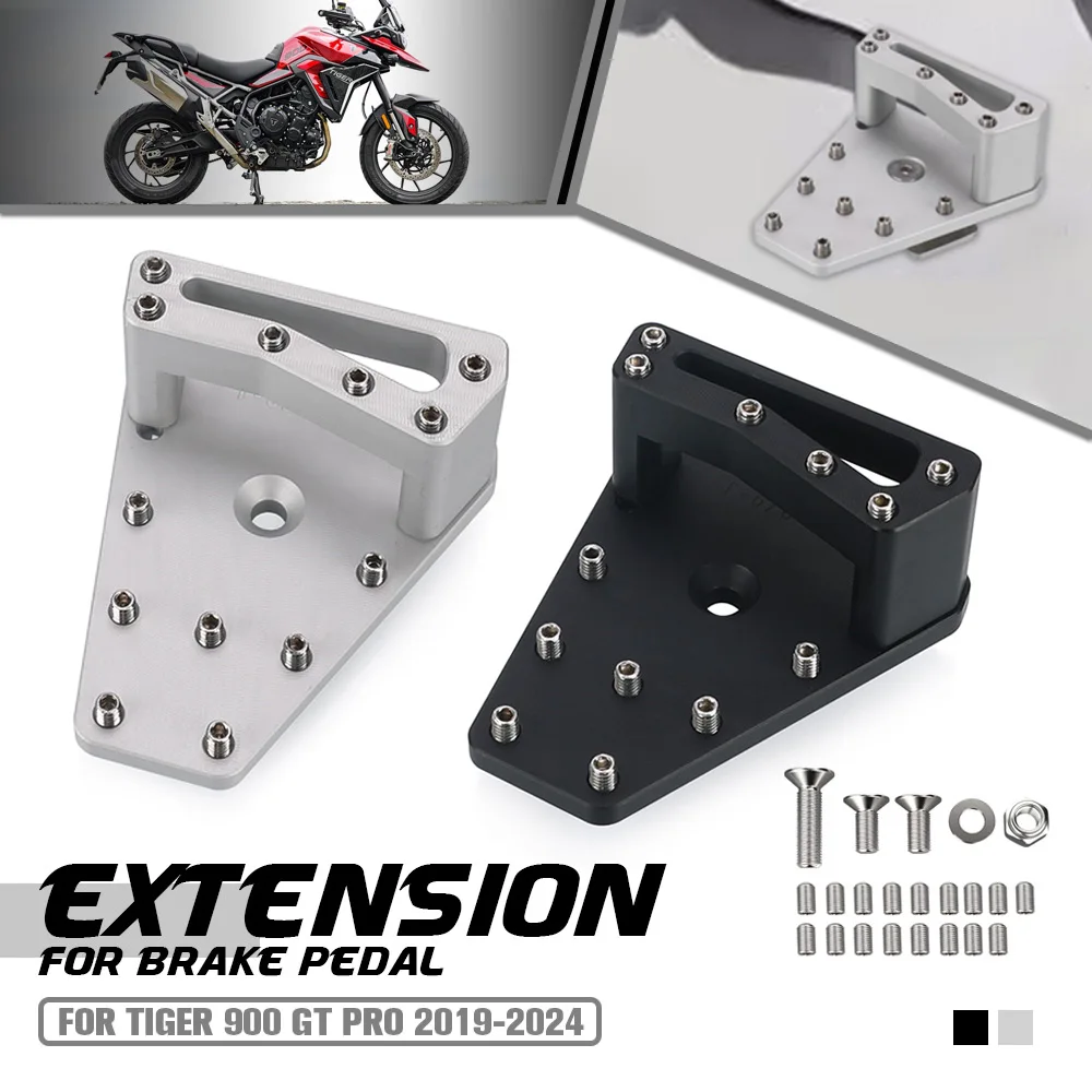 

For Tiger 900 GT Pro 2019-2020-2021-2022-2023-2024 DualControl Brake Lever Tip System Pedal Enlarger Riser Motorcycle Accessorie