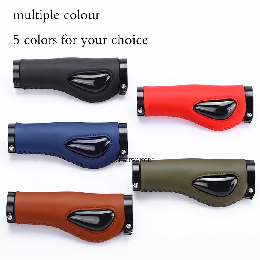 Bike Grip Fahrrad Zubehör Fahrrad Faser Leder Grip Bike Grip Mountainbike Anti-Slip Lenker Abdeckung Lenker Griffe – Detail 7