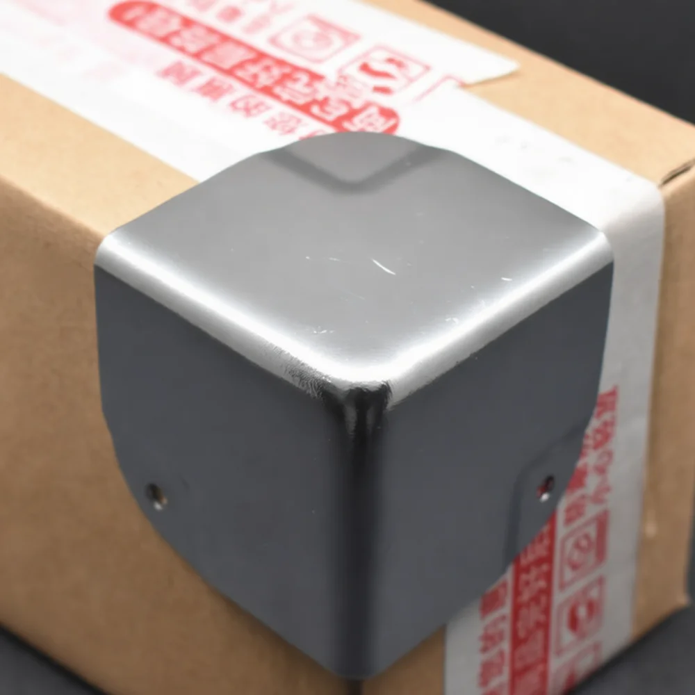 Heavy Duty Furniture Corner Guard Metal Triangle Protector For Wooden Box Case Edge Protective Support Angle Hardware