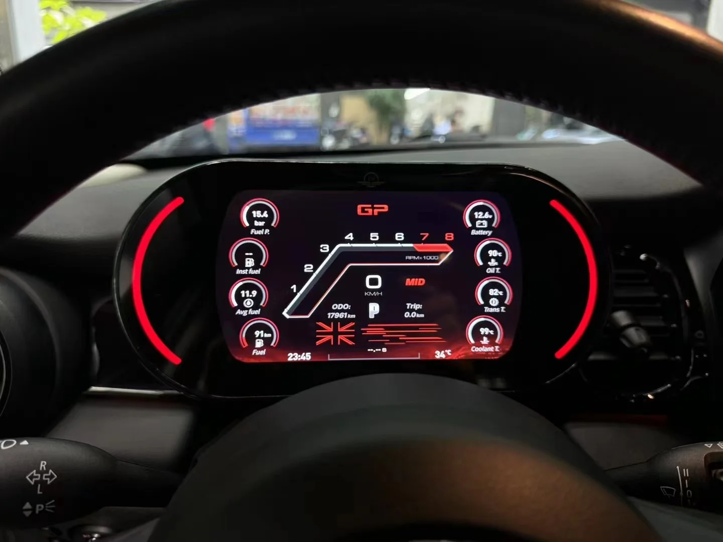 Instrument Digital Cluster Dashboard Pannel For BMW MINI Cooper F55 F56 F60 2014-2023 Speedometer Virtual Cockpit Odometer Linux