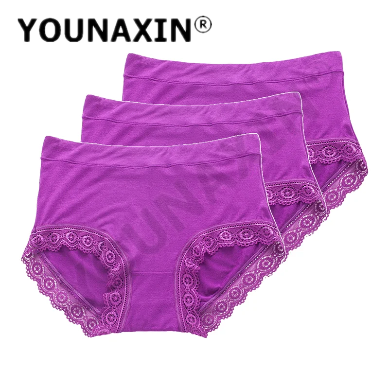 

Сексуальные женские трусы большого размера из 3 предметов, трусики для девочек, женские трусики, нижнее белье из модала, азиатский размер L XL 2XL 3XL, подходит 50-100 кг