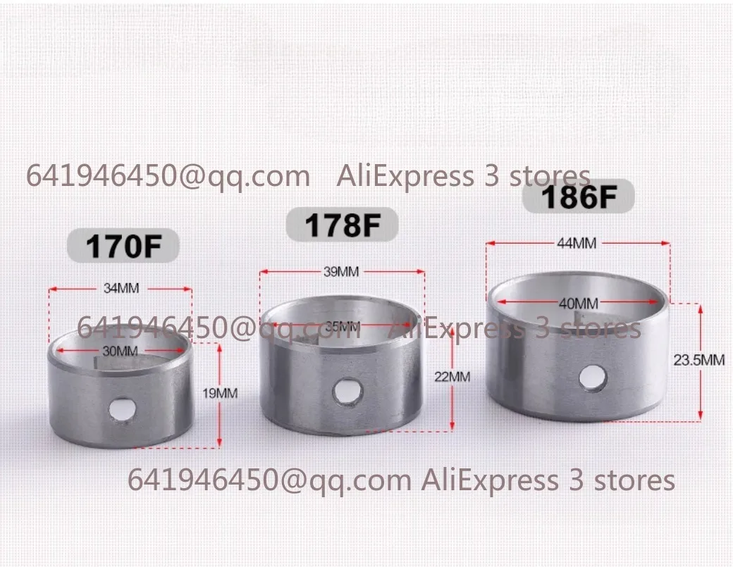 

1PCS Air Cooled Diesel Engine Generator Micro Tiller Accessories 170F 173F 186F 186FA 188F 192F 195F 1100F Main Bearing