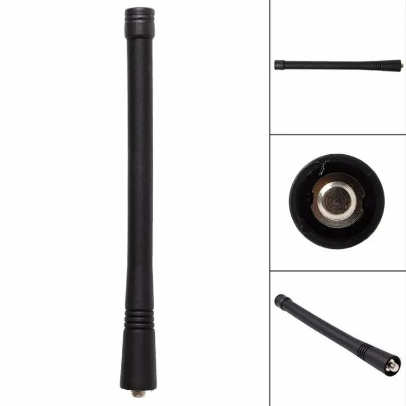 Antena UHF Flexible de 330-390MHz para Radios Bidireccionales Motorola GP328 GP300 GP88 GP340 GP338 CP040 GP380 GP68 GP2000 HT750 EP450