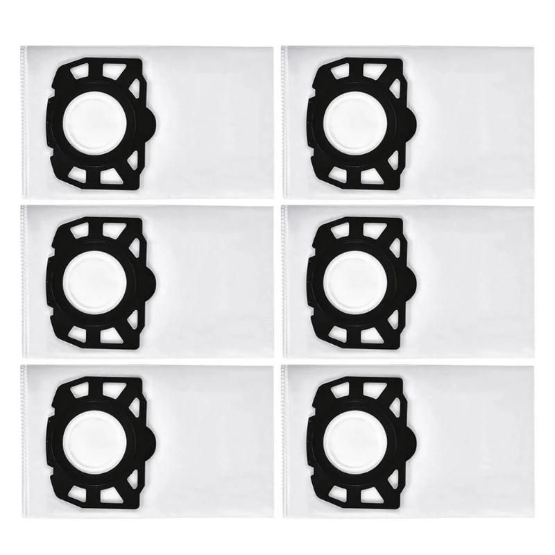 مجموعة من 6/15 كيس نظافة الفراغات حقيبة غبار عملية سهلة التثبيت الفراغ كيس نظافة الفراغ غير المنسوج