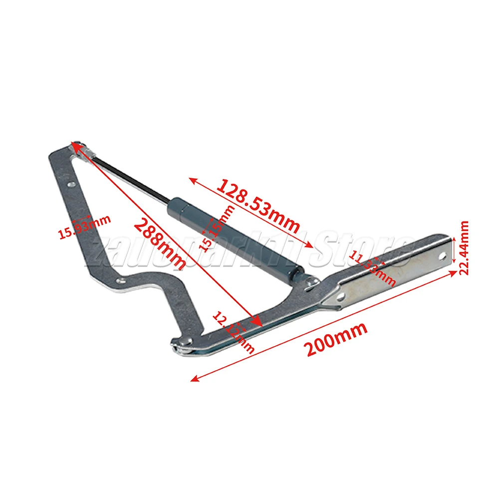 1 Piece Replacement SOP Piston Hinge for Keter Westwood Rockwood Borneo Sumatra Deck Box