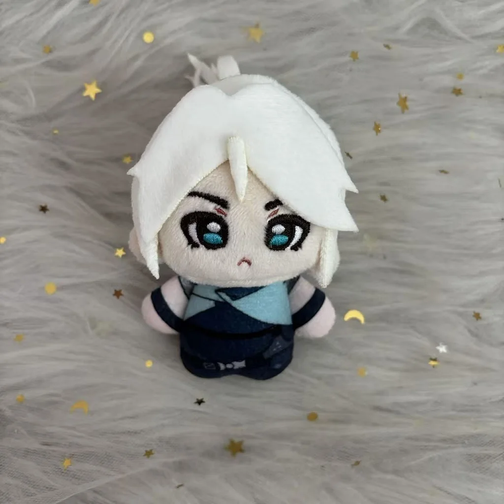 Nuevo juego VALORANT clavo Adorable peluche impreso estrella de mar cuerpo muñeca 10cm colgante Cosplay llavero juguetes mochila adornos regalo