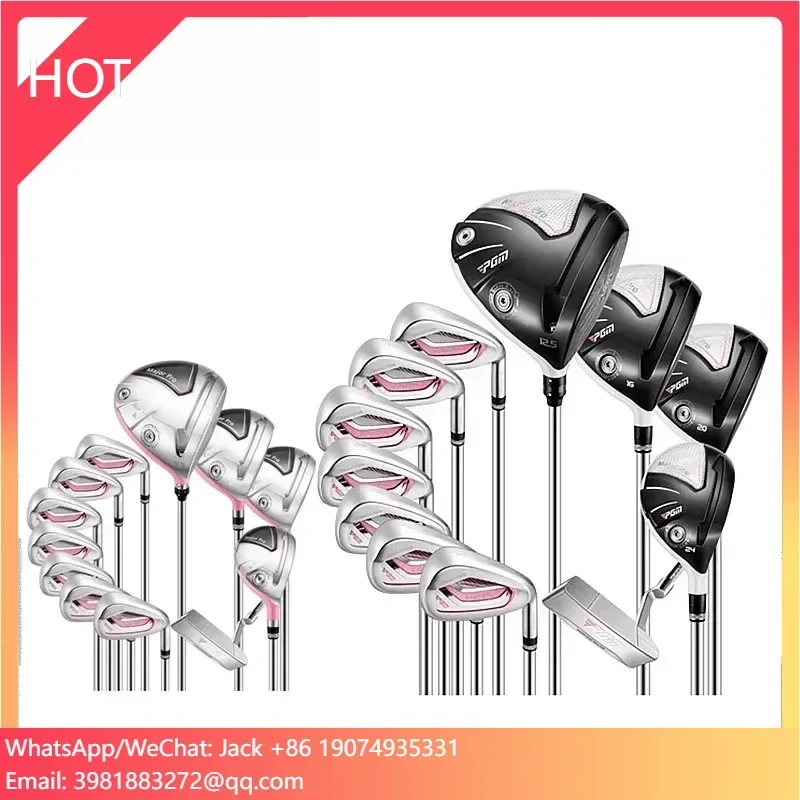 

PGM LTG048 Women Golf Clubs Complete Set Pink Full Golf Club Set with Bag
