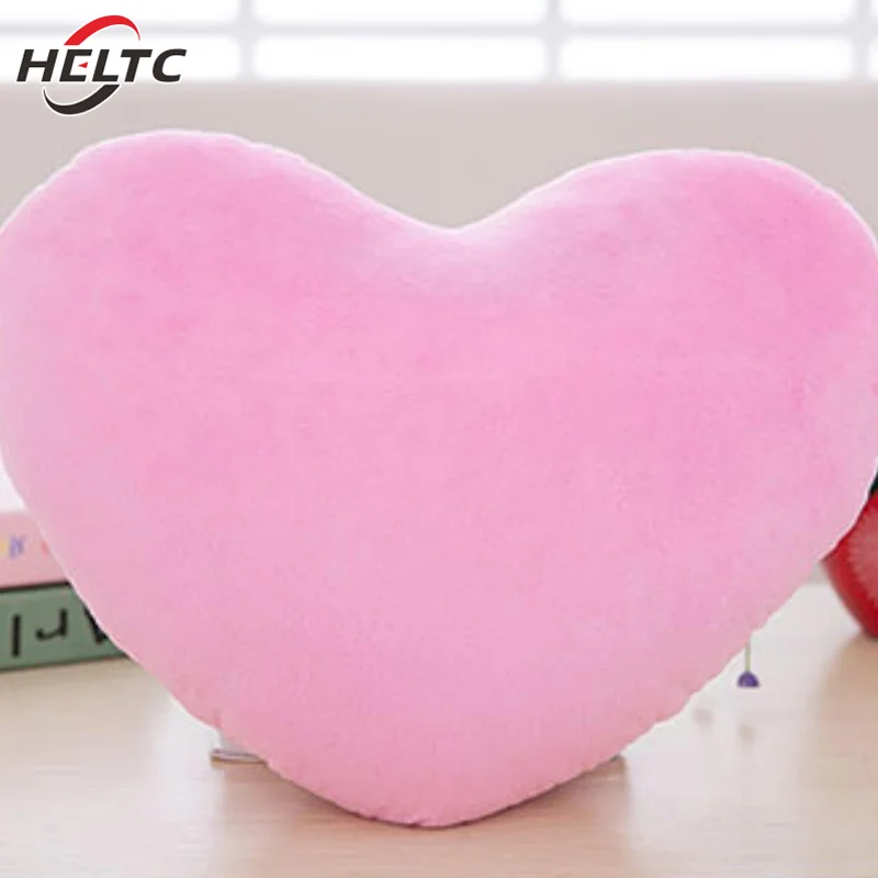 Heart Shaped Plush Pillow Soft Sleeping Pillow Living Room Decor Valentines Day Gifts Comfortable Love Pillow Sofa Cushion