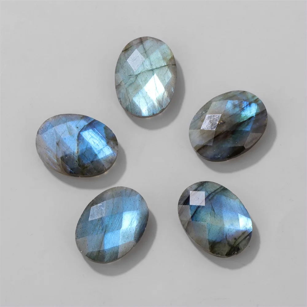 Natürliche Labradorit Mineral Perlen Glänzende Energie Heilstein Perle Für DIY Schmuck Reiki Zubehör Großhandel