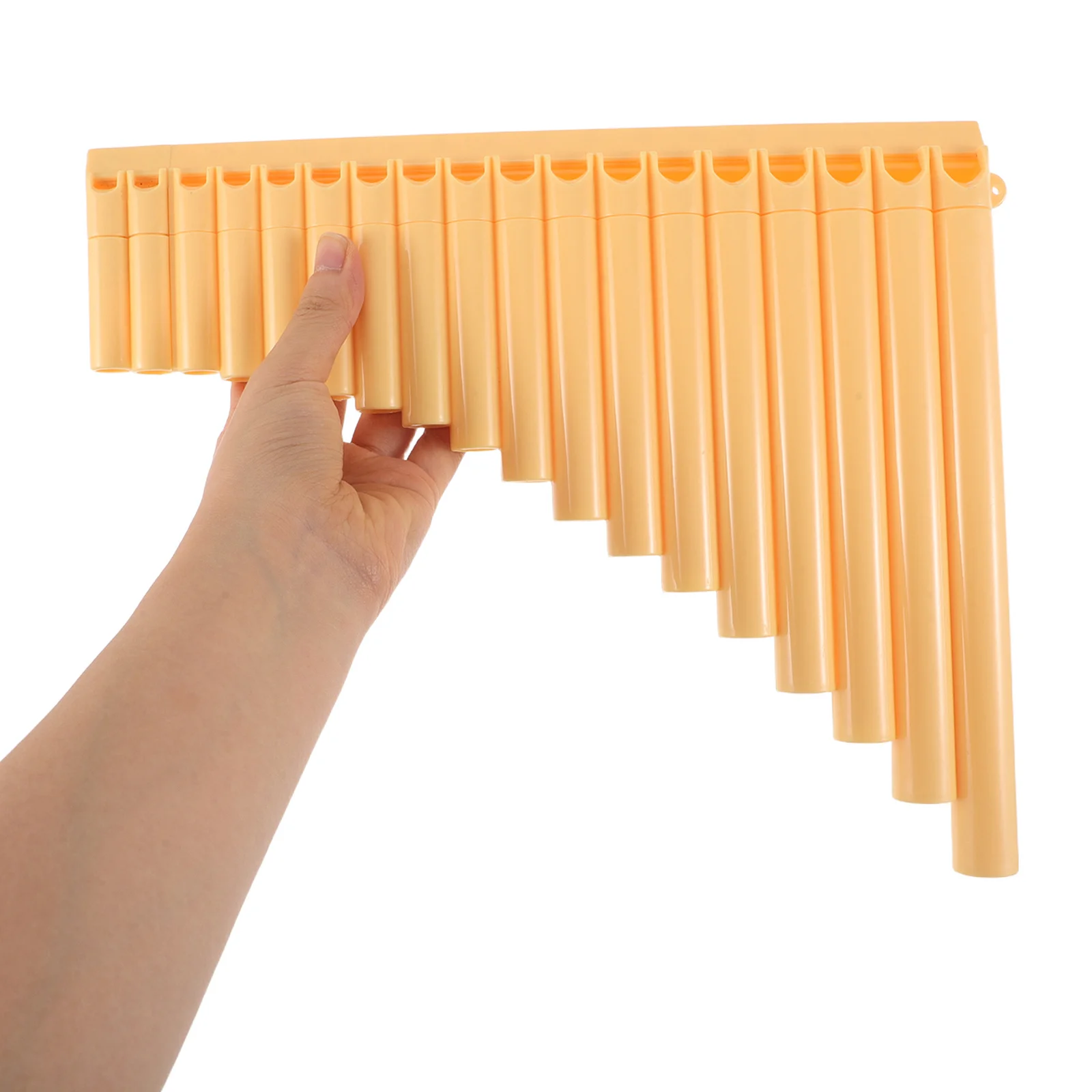 

Handmade Bamboo Pan Flute Metal C Key Durable Lightweight Portable Classic Musical Instrument for Beginners and Musicians