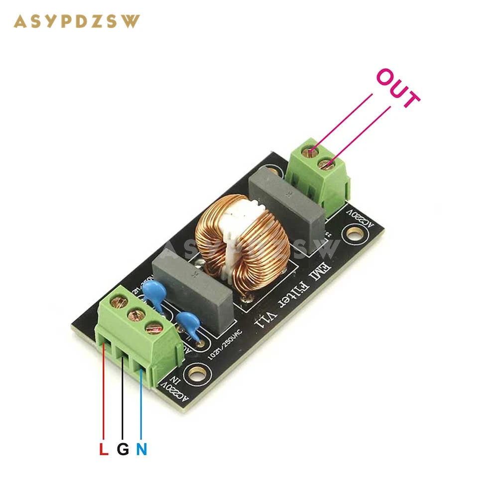 AC EMI Power purifier Filter module 4A Amplifier purification impurities board