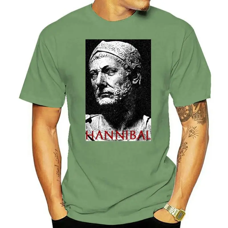 Fashion HANNIBAL CARTHAGE T-Shirt Men Hot Sale - NEW BLACK RINGER COTTON TSHIRT 2022 New Summer