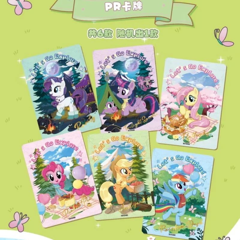 KAYOU Genuine My Little Pony Card Friendship Forever Card Forest Adventure Gift Box Collectible Cards Anime Peripheral Gifts