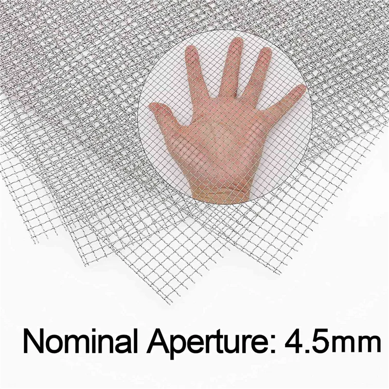 RR-4Pc 21 سنتيمتر x 30 سنتيمتر شبكة معدنية قوية شبكة معدنية قوية صفائح DIY بها بنفسك مشاريع 304 الفولاذ المقاوم للصدأ لا الصدأ شبكة الشاشة