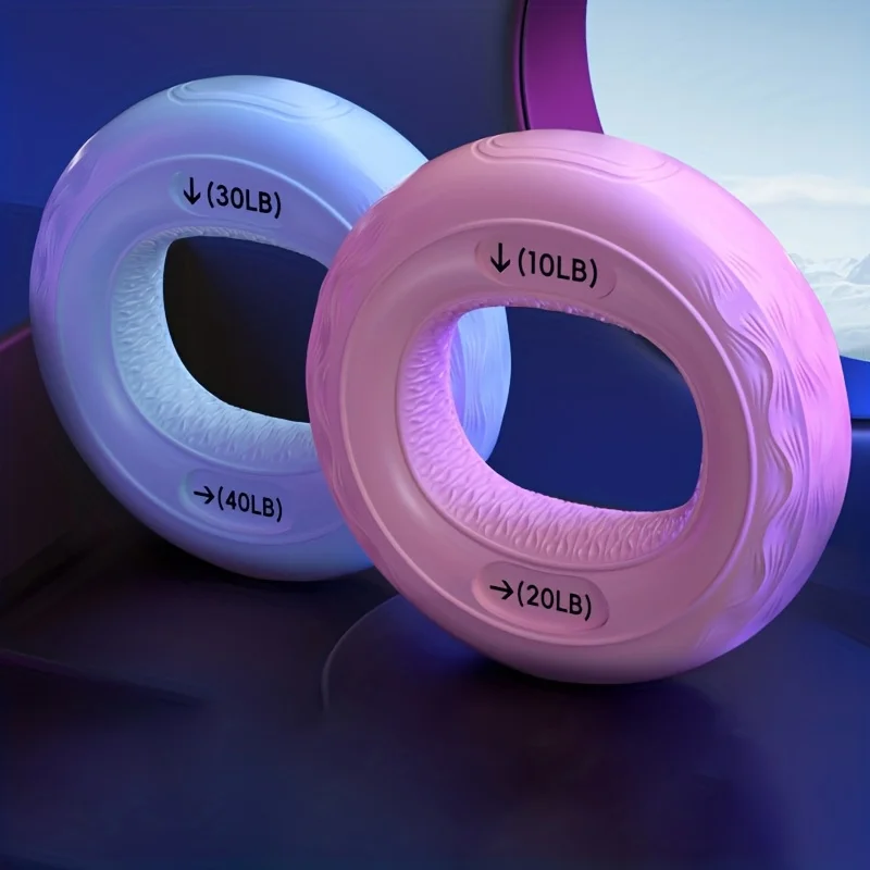 Grip Strength Ring Massager Professional Grade Exercise Muscle Relaxation Hand Strength Rehabilitation Training Massage Silicone