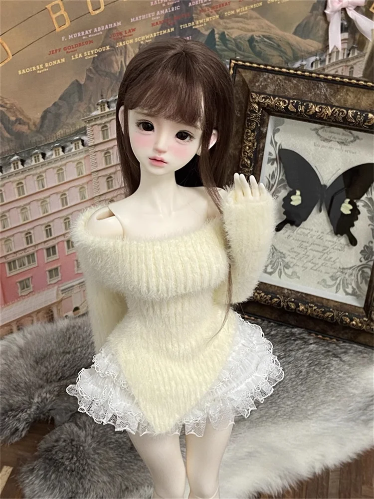 ملابس دمى BJD لدمى 1/4 تنورة حلوة سترة دمى إكسسوارات الملابس (باستثناء الدمى) #2