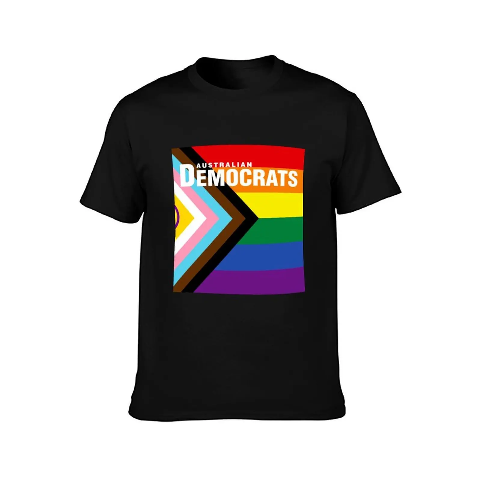 AD Pride T-Shirt, Summer Casual Cotton Tee, Oversized Streetwear Tops, Vintage Graphic Print, Loose Fit Short Sleeve