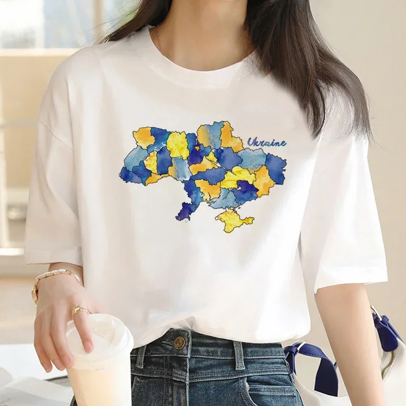 Ukraini ucraina Flag summer top top tees maschile graphic anime casual print grunge t-shirt t shirt y2k