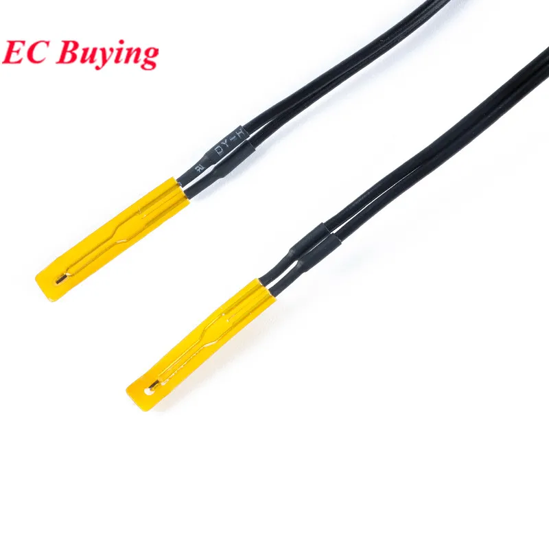 5Pcs/1pc NTC10KB3435 Thin Film Thermistor NTC 10K ohm Temperature Sensor Probe 3435 NTC10K Thermal Cable For 3D Print