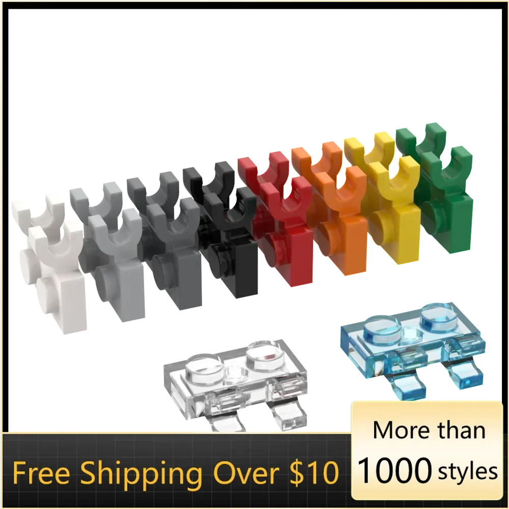 10PCS High-Tech Assemble Particle 60470 1x2 Building Blocks Kit Part Idea DIY Toys For Children Birthday Gifts