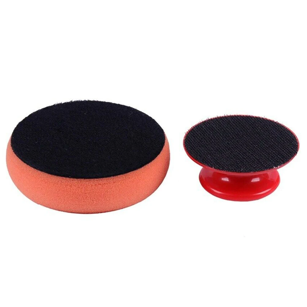 Polishing Waxing Sponge Wash Polish Pad Applicator Pad Drop Car Wax Sponge Cleaning Foam Sponge Handle Hot Sale