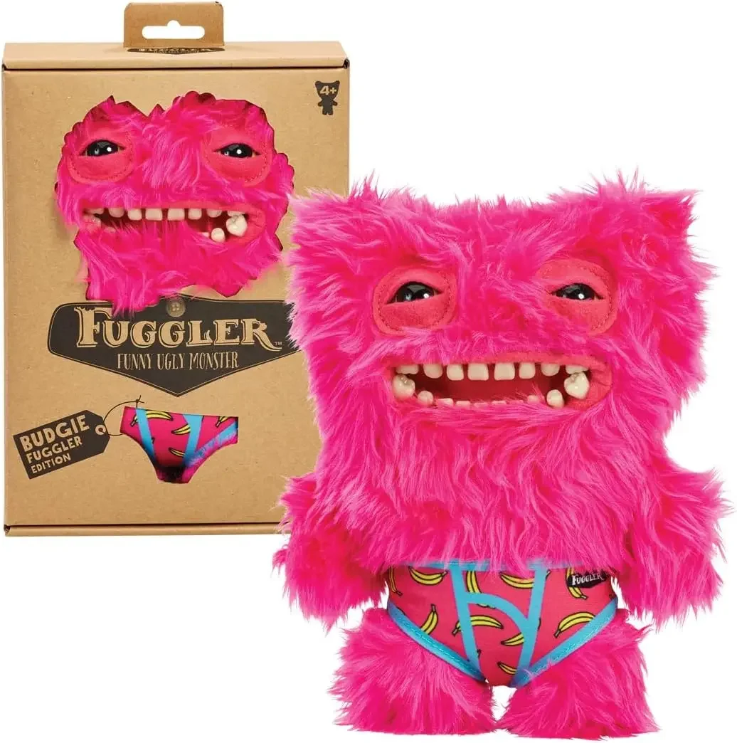 

Fuggler WideEyed Tooths Monster Plush Toys Dolls Soft Fugg Stuffed Pants Gap Toothed Monstrosity Peluche Cartoon Birthday Gifts