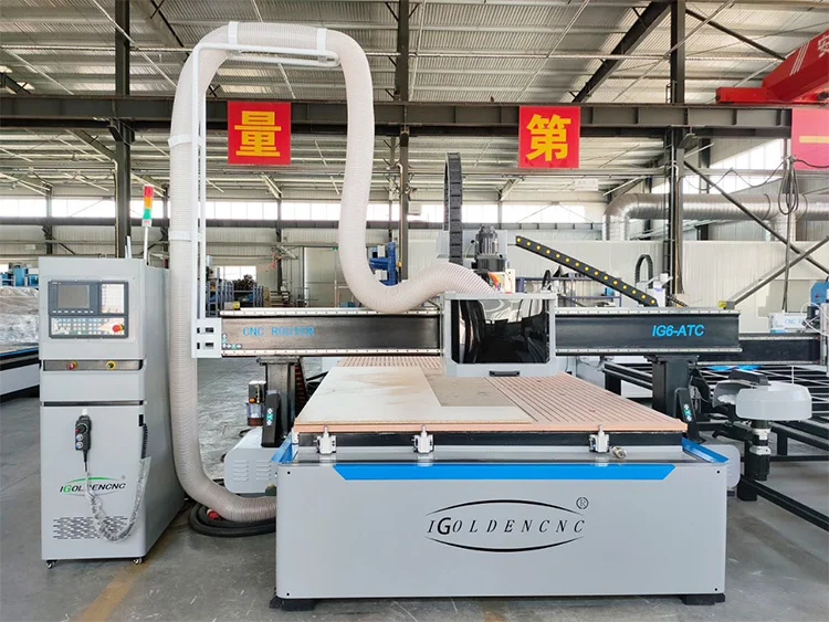 4*8 2060 1325 3D Cnc Router 1500 X 3000 Cnc Router Atc Wood Working For Plywood Mdf