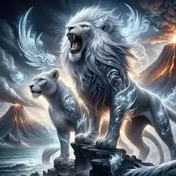 CHENISTORY 5D DIY Diamond Painting Lion 5D DIY Diamond Painting Embroidery Full Square Round Rhinestone Needlework Wall Decorati
