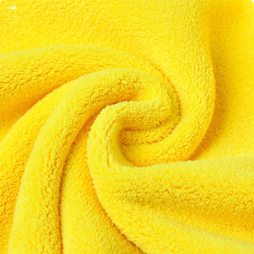 10PCS Car Wash High End Microfiber Towel Car Cleaning Drying Cloth Hemming Car Care Cloth Detailing Wash Towel