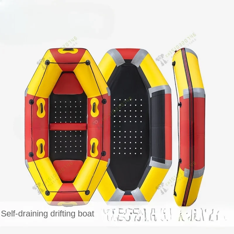 

Self-drainage drifting boat, net boat, rubber boat, scenic tourist inflatable drifting , fishing