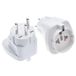 Travel Adapter Israel to US/Italy/Brazil/Schuko Universal Electric Plug Adapter  converter pluggable embedded 250V 10A