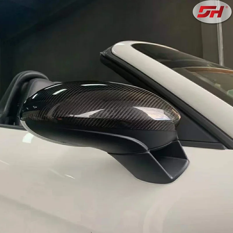 

for Porsche 718 2016-UP Automotive Dry Carbon Fiber Mirror Paste Model is Available (Left-hand Drive)