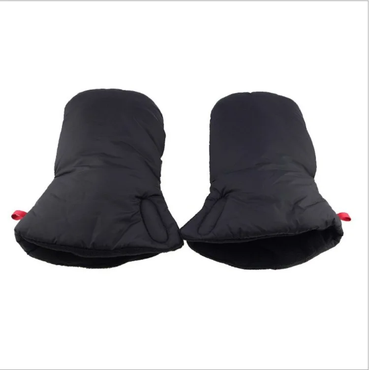 Warm Gloves Stroller Windshield Plush Stroller Frozen Hand Guard Piled and Thickened.