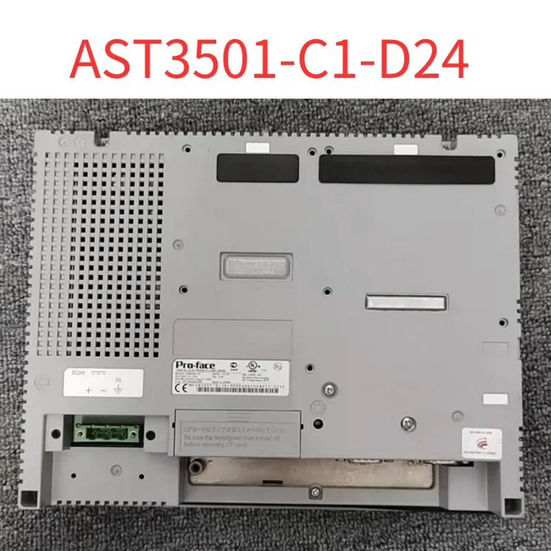 Second-hand 3580208-02 AST3501-C1-D24 human-machine interface touch screen Test OK
