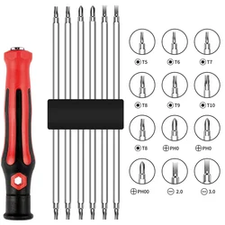 Juego de destornilladores para destornilladores Torx de estrella de alta resistencia tipo Dyson para Dyson V6 V7 V8 V10 V11 pieza de herramienta de mango de reparación de repuesto