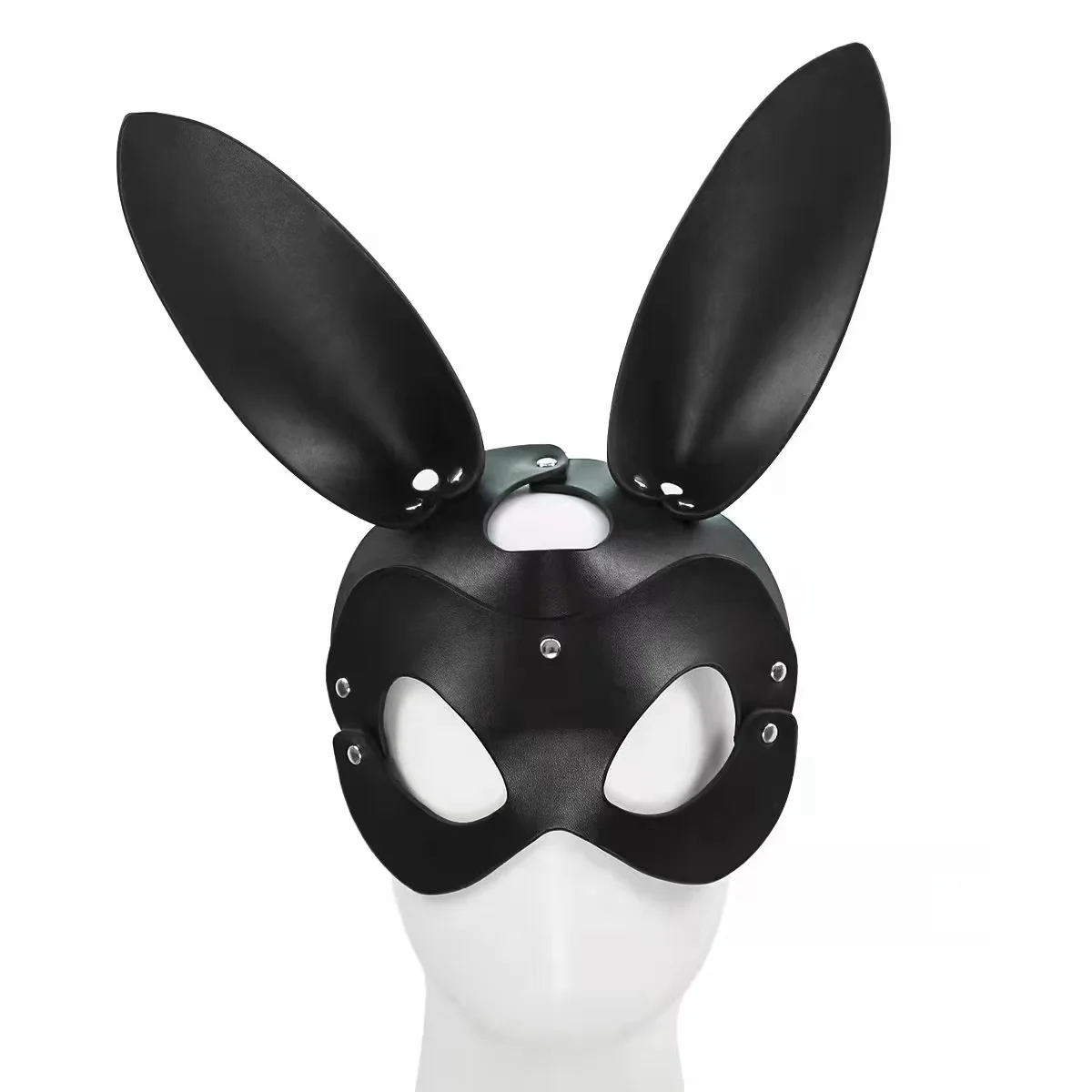 Women Sexy Bunny Mask Half Face Cosplay Party Masquerade Ball Fancy Punk Goth Erotic Halloween Accessories Men