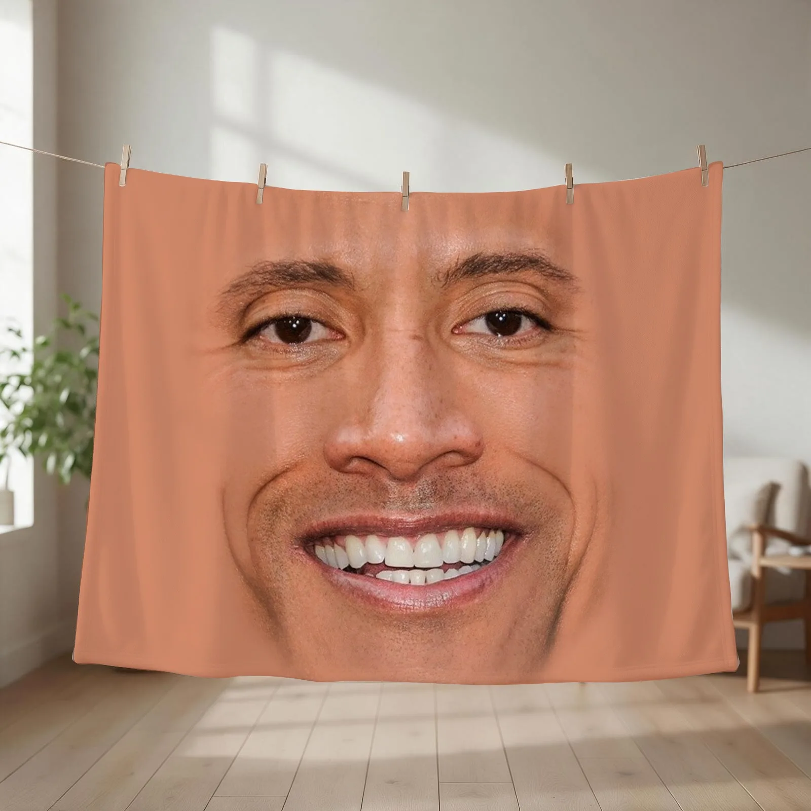 Dwayne Throw Blanket couch cozy soft plush fuzzy picnic outdoor blanket