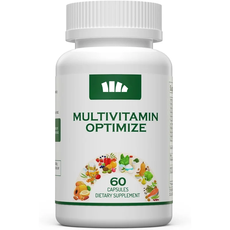 Women's Multivitamin Complex Capsules with Iron - Hair, Skin, and Nail Health and Beauty Support