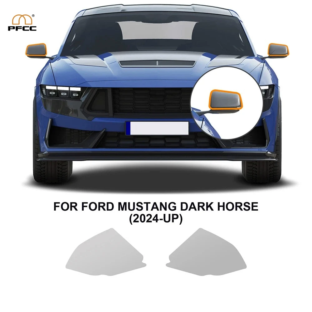 

Headlight Rearview TPU Paint Protection Film For Ford Mustang Dark Horse 2024 2025 Pre-cut PPF Clear Bra Anti-scratch Resistant