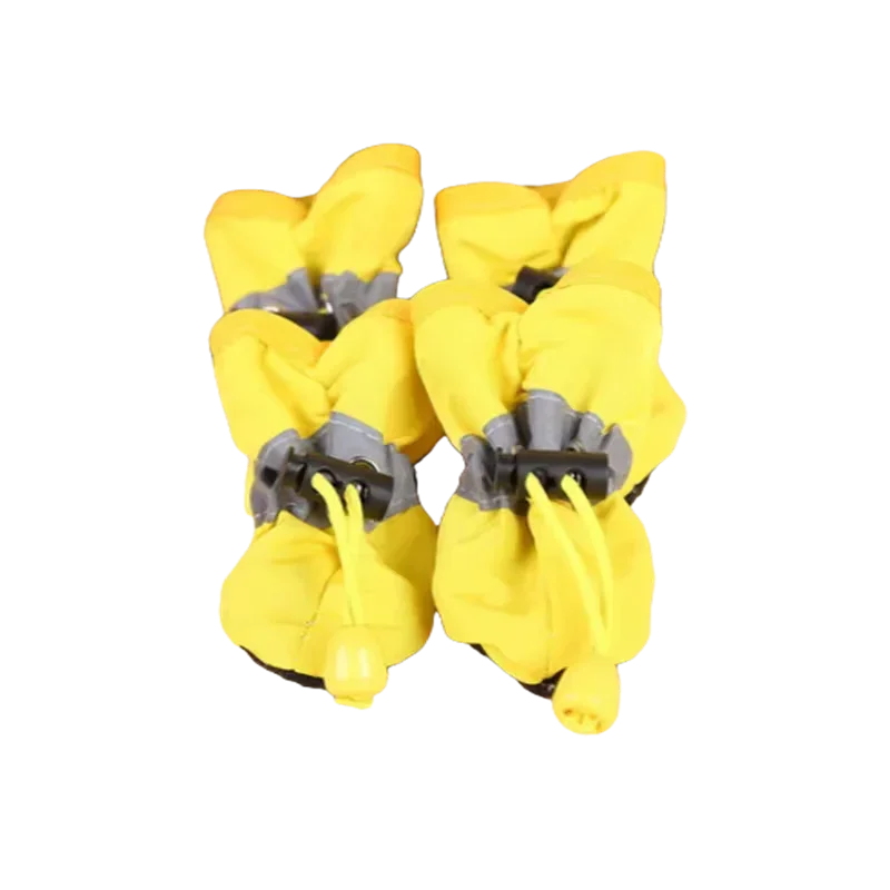4 Stück/Set Wasserdichte Hundeschuhe, rutschfeste Regenstiefel, Fußbekleidung für kleine Katzen, Hunde, Welpen, Hundestiefel, Pfotenaccessoires für Haustiere – Detail 20