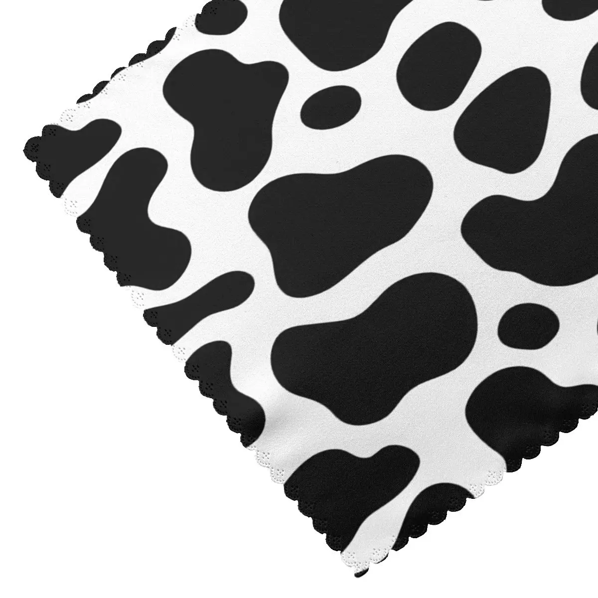 Cow Spots Animal Print Placemat Heat Resistant Plate Mat for Dining Table Bowl Coaster Home Decor Absorbent Mats